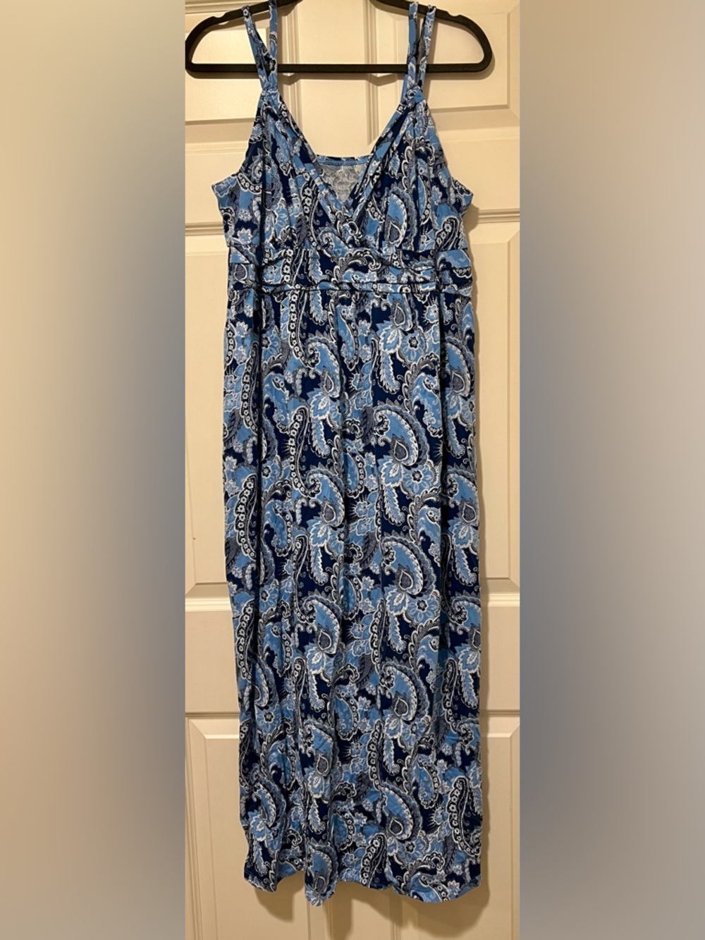 Lane Bryant Blue Paisley Women's Sundress